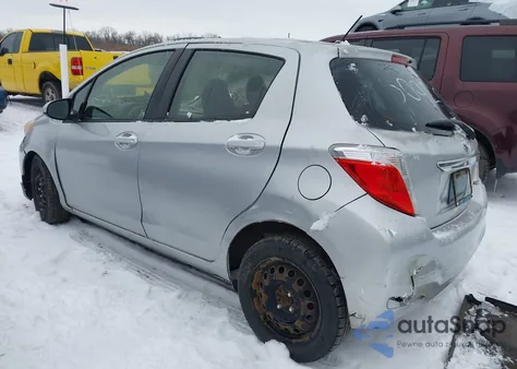 2012 Toyota Yaris Le from USA, damaged, VIN JTDKTUD30CD509207